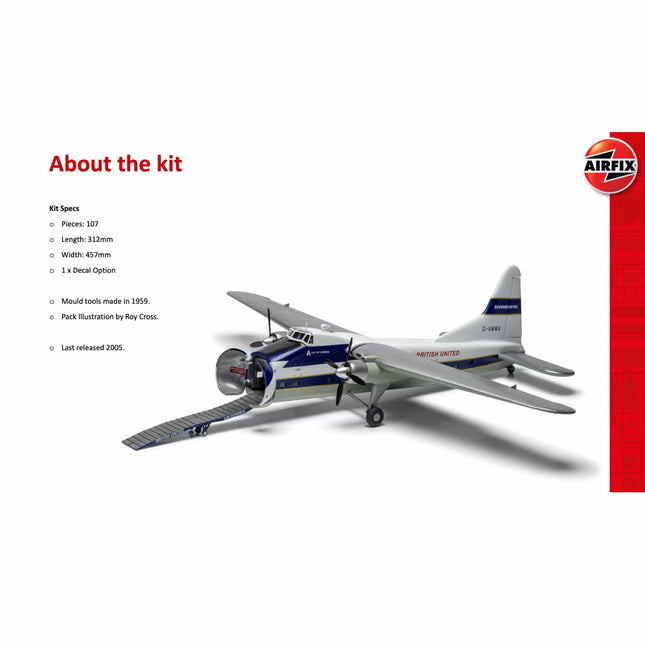 Airfix - Bristol Superfreighter Vintage Classic 1/72 - The Scale Model Stash