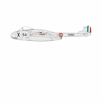 Airfix - De Havilland Vampire FB.5/FB.9 1/48 (A06108) - The Scale Model Stash