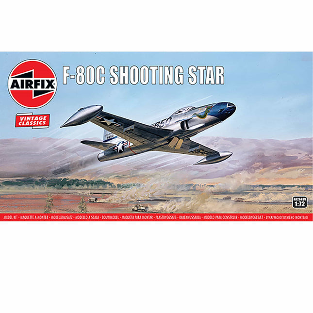 Airfix - F - 80C Shooting Star 1/72 - The Scale Model Stash