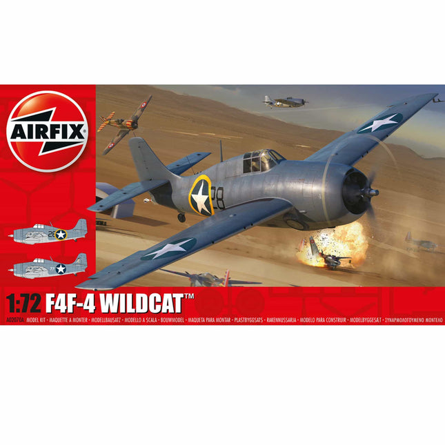 Airfix - F4F - 4 Wildcat 1/72 - The Scale Model Stash