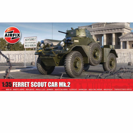 Airfix - Ferret Scout Car Mk.2 - 1/35 (A1379) - The Scale Model Stash