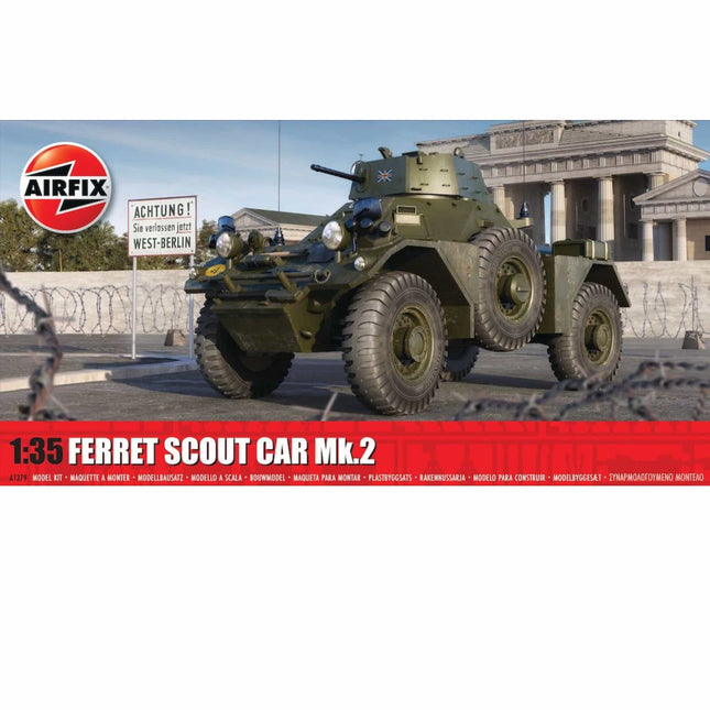 Airfix - Ferret Scout Car Mk.2 - 1/35 (A1379) - The Scale Model Stash