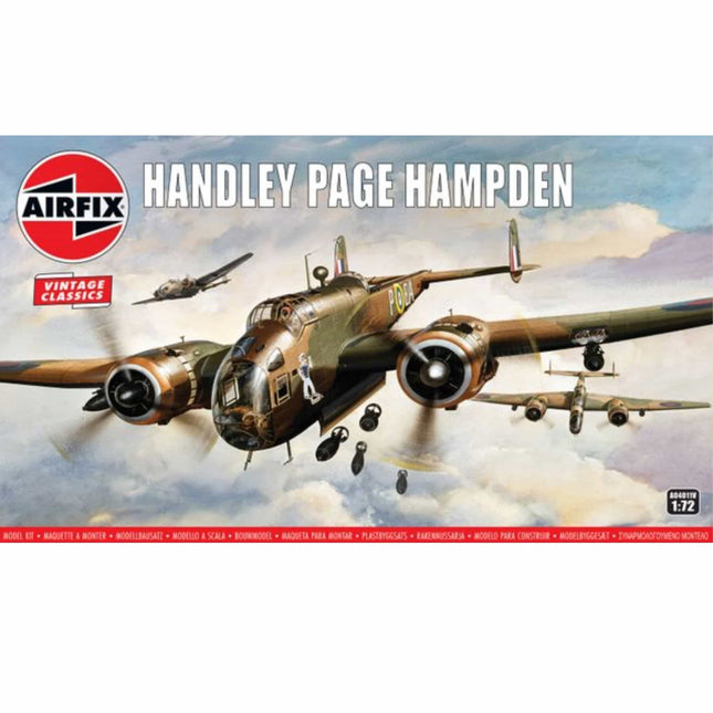 Airfix - Handley Page Hampden 1/72 - The Scale Model Stash