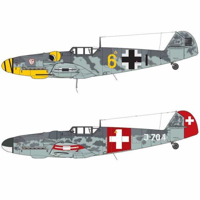 Airfix - Messerschmitt Bf109G - 6 1/72 - The Scale Model Stash