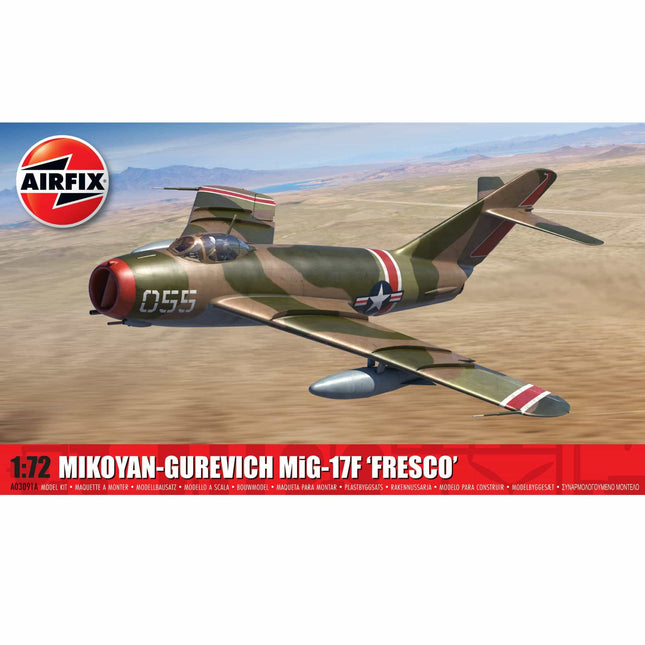 Airfix - Mikoyan - Gurevich MiG - 17F Fresco 1/72 - The Scale Model Stash