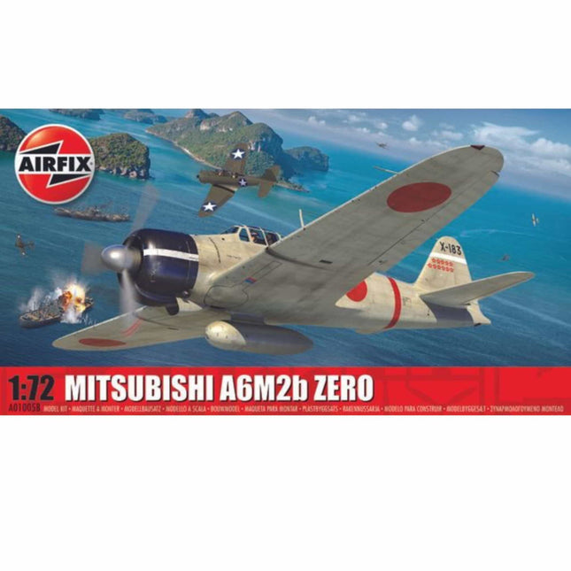 Airfix - Mitsubishi A6M2b Zero 1/72 - The Scale Model Stash