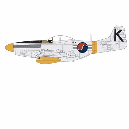 Airfix - North American F - 51D Mustang 1/72 - The Scale Model Stash