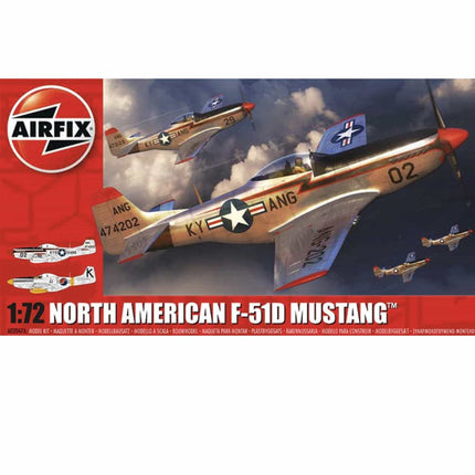 Airfix - North American F - 51D Mustang 1/72 - The Scale Model Stash
