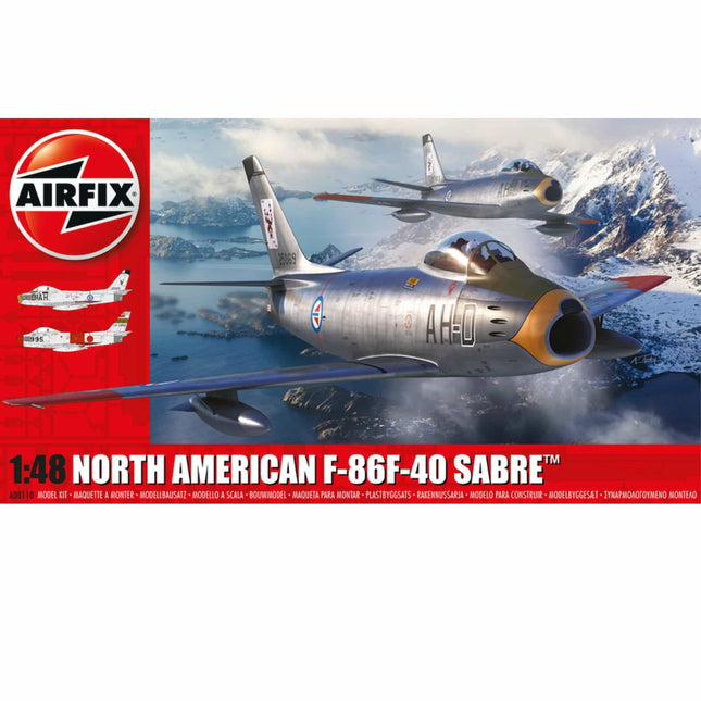 Airfix - North American F - 86F - 40 Sabre - 1/48 (A08110) - The Scale Model Stash