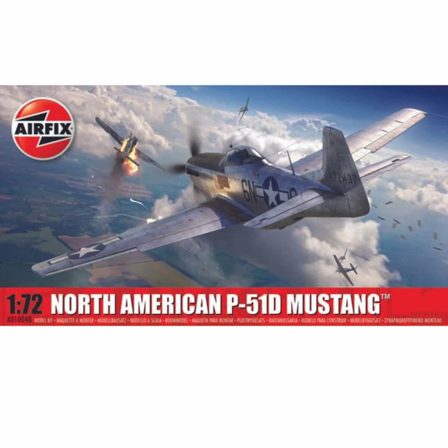 Airfix - North American P - 51D Mustang 1/72 - The Scale Model Stash