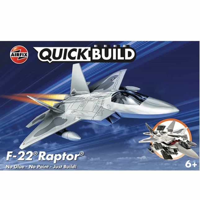 Airfix - Quickbuild F - 22 Raptor - The Scale Model Stash