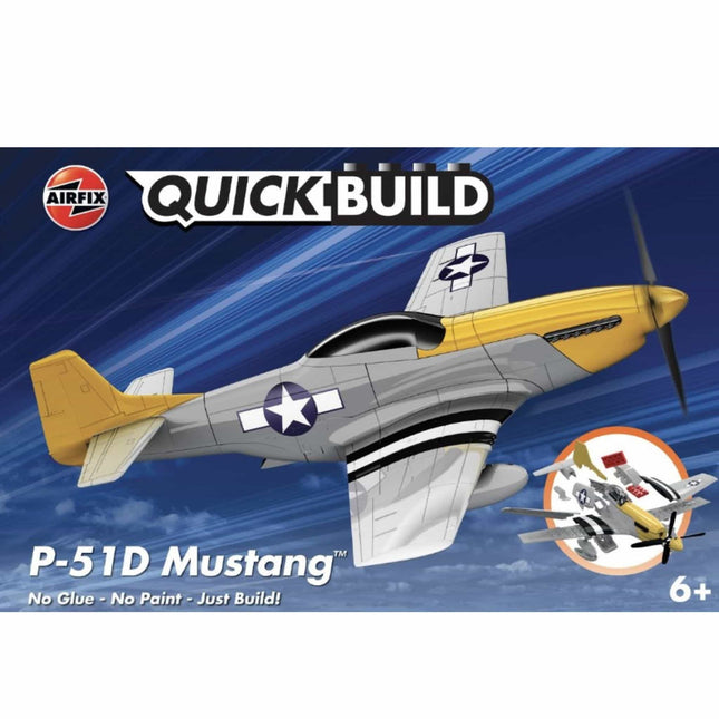 Airfix - Quickbuild P - 51D Mustang - The Scale Model Stash