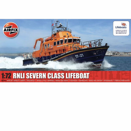 Airfix - RNLI Severn Class Lifeboat - 1/72 (A07280) - The Scale Model Stash