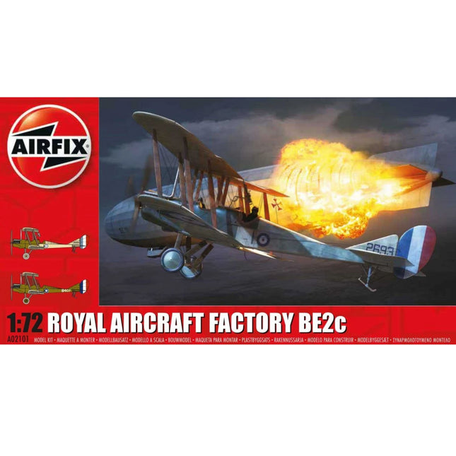 Airfix - Royal Aircraft Factory BE2c 1/72 - The Scale Model Stash