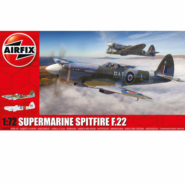Airfix - Supermarine Spitfire F.Mk.22 1/72 - The Scale Model Stash