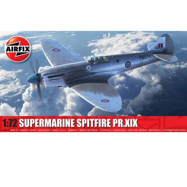 Airfix - Supermarine Spitfire PR.XIX 1/72 - The Scale Model Stash