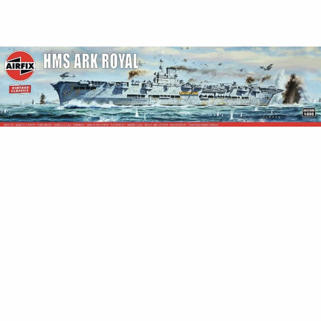 Airfix Vintage Classic - HMS Ark Royal - 1/600 - The Scale Model Stash
