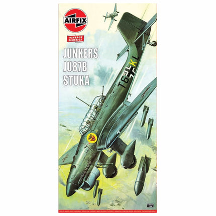 Airfix - Vintage Classics - Junkers Ju87B Stuka - 1/24 (A18002V) - The Scale Model Stash