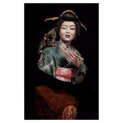 Alexandros Models - 0/95 Cat and Beauty after Utagawa Kunisada - The Scale Model Stash