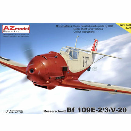 AZ Model - Messerschmitt Bf 109E - 2/3/V - 20 1/72 - The Scale Model Stash