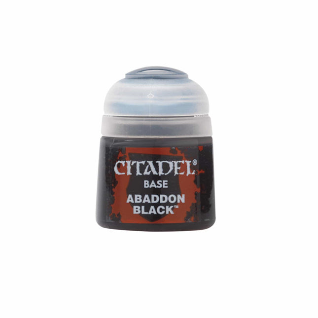Citadel Colour - Abaddon Black 12ml - The Scale Model Stash