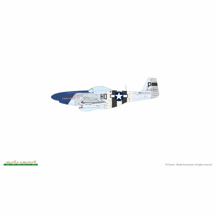 Eduard - Aces of the Eighth P - 51 Mustang (Limited Edition Dual Combo) - 1/72 (2247) - The Scale Model Stash