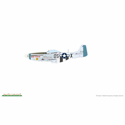 Eduard - Aces of the Eighth P - 51 Mustang (Limited Edition Dual Combo) - 1/72 (2247) - The Scale Model Stash