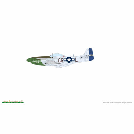 Eduard - Aces of the Eighth P - 51 Mustang (Limited Edition Dual Combo) - 1/72 (2247) - The Scale Model Stash