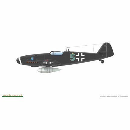 Eduard Messerschmitt Bf 109G - 6/AS ProfiPACK Edition 1/48 - The Scale Model Stash