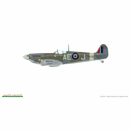 Eduard Spitfire MK VB mid 1/48 Weekend Edition - The Scale Model Stash