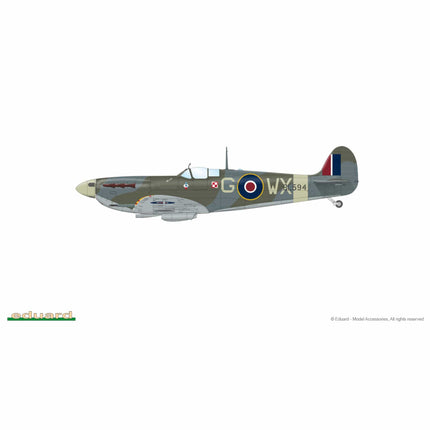 Eduard Spitfire MK VB mid 1/48 Weekend Edition - The Scale Model Stash