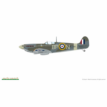 Eduard Spitfire MK VB mid 1/48 Weekend Edition - The Scale Model Stash