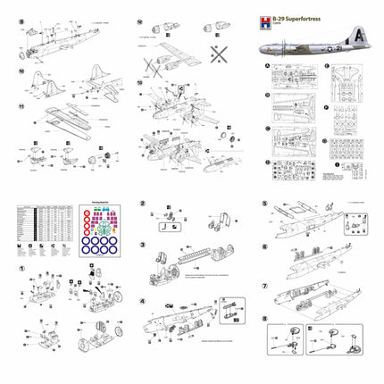 Hobby 2000 B - 29 Superfortress 1/72 (72070) - The Scale Model Stash