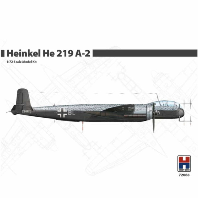 Hobby 2000 - Heinkel He 219 A - 2 1/72 - The Scale Model Stash
