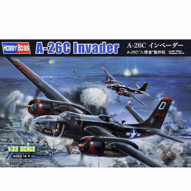 Hobby Boss - A - 26C Invader 1/32 - The Scale Model Stash