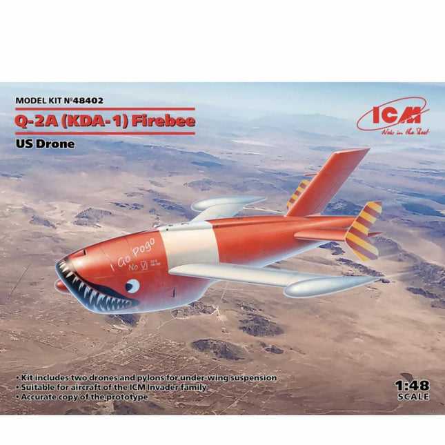 ICM - KDA - 1 (Q - 2A) Firebee US Drone 1/48 - The Scale Model Stash