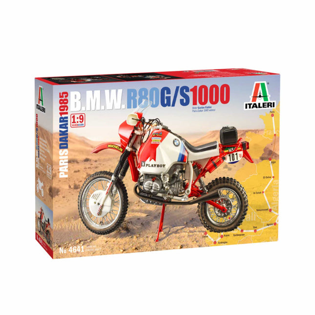 Italeri - B.M.W. R80G/S1000 Paris Dakar 1985 1/9 - The Scale Model Stash