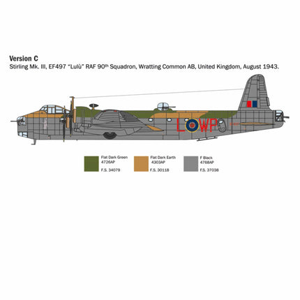 Italeri Stirling Mk.III 1/72 - The Scale Model Stash