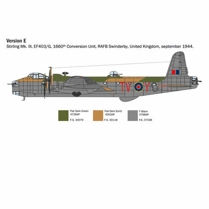 Italeri Stirling Mk.III 1/72 - The Scale Model Stash