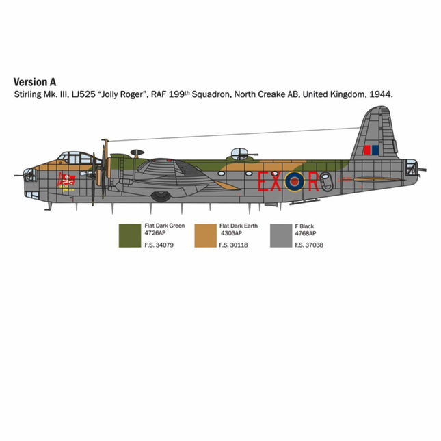 Italeri Stirling Mk.III 1/72 - The Scale Model Stash