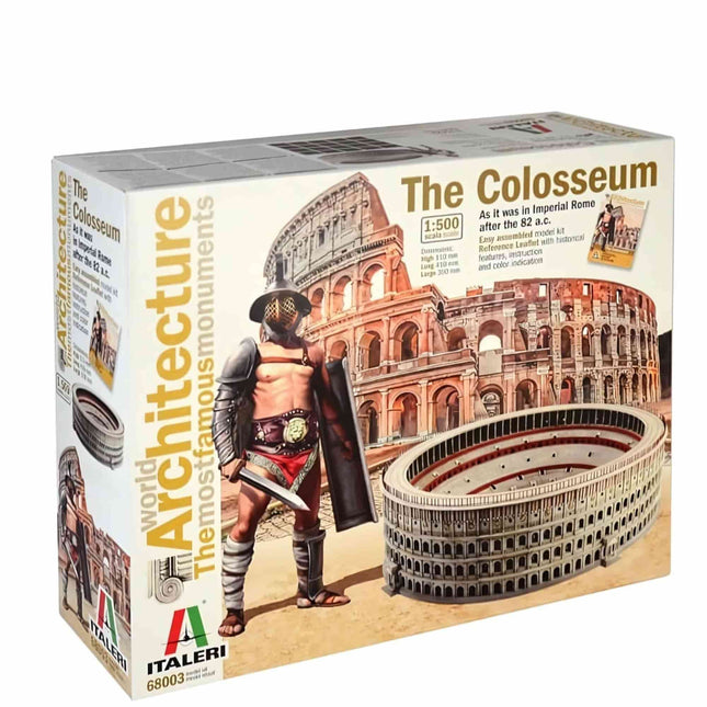 Italeri The Colosseum 1/500 Scale Plastic Model Building - The Scale Model Stash