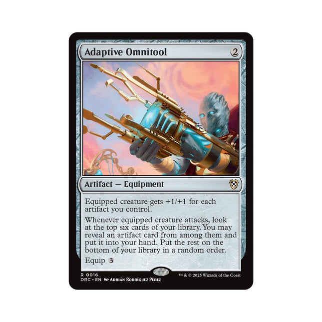 Magic the Gathering - Adaptive Omnitool - Commander: Aetherdrift - The Scale Model Stash