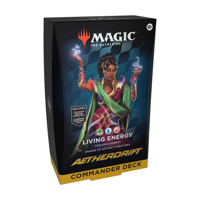 Magic the Gathering - Aetherdrift Commander Deck Living Energy - The Scale Model Stash