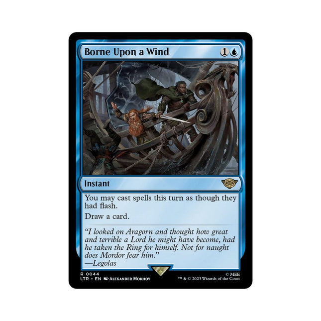 Magic the Gathering - Borne Upon a Wind - Universes Beyond: The Lord of the Rings: Tales of Middle - earth - The Scale Model Stash