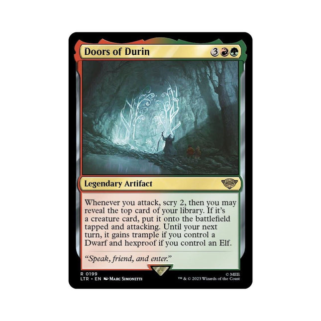 Magic the Gathering - Doors of Durin - Universes Beyond: The Lord of the Rings: Tales of Middle - earth - The Scale Model Stash