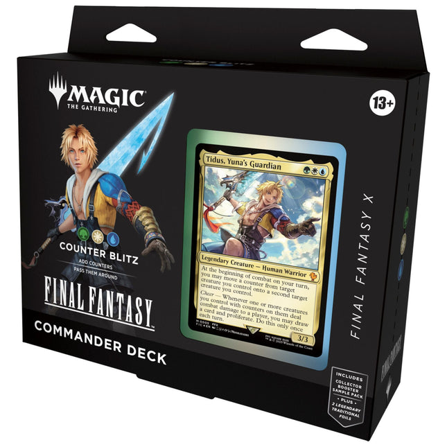 Magic the Gathering - Final Fantasy Commander Deck - Counter Blitz - The Scale Model Stash