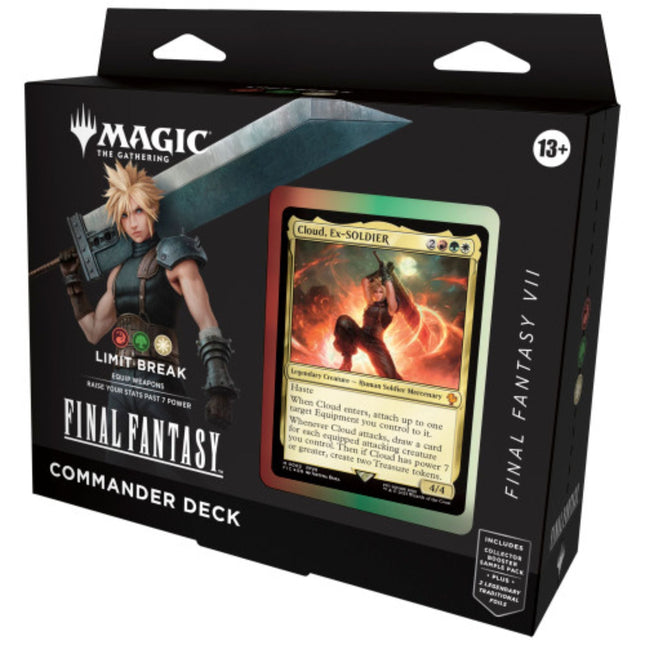 Magic the Gathering - Final Fantasy Commander Deck - Limit Break - The Scale Model Stash
