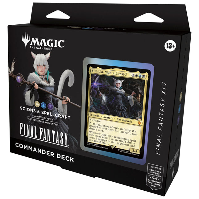 Magic the Gathering - Final Fantasy Commander Deck - Scions & Spellcraft - The Scale Model Stash