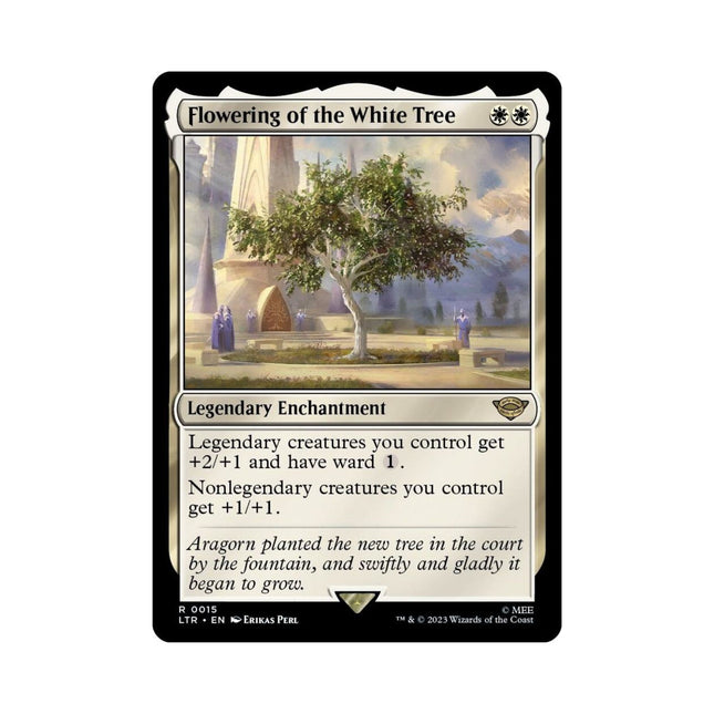 Magic the Gathering - Flowering of the White Tree - Universes Beyond: The Lord of the Rings: Tales of Middle - earth - The Scale Model Stash