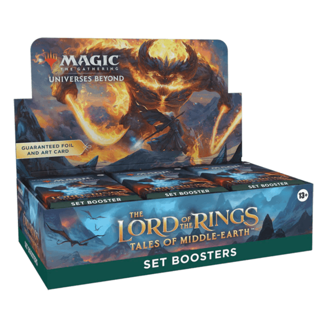 Magic The Gathering - Lord of the Rings: Tales of Middle - Earth - Set Booster Box (30 Packs) - The Scale Model Stash